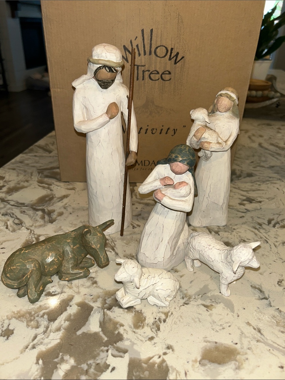 WILLOW TREE "NATIVITY" SET OF 6 FIGURES